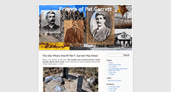Desktop Screenshot of friendsofpatgarrett.com